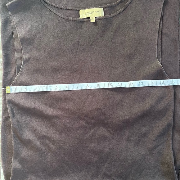 Brown Ribbed Fitted Dress - Picture 7 of 14